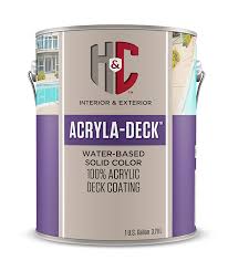 Staining a deck, step by step every item on this page was curated by an elle decor editor. Acrylic Deck Paint Acryla Deck Water Based Solid Color 100 Acrylic Deck Coating Fixs Project Deck Paint Deck Deck Restoration