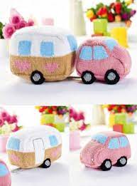 Jean greenhowe's jolly octopuses jolly octopuses. Free Pattern For A Knitted Car And Caravan Toy Set Knitting Patterns Toys Stuffed Toys Patterns Animal Knitting Patterns