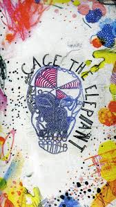 Album cover cage the elephant. Iphone 5 Wallpapers Photo Elephant Wallpaper Cage The Elephant Art Collage Wall