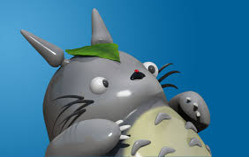 Totoro 3d Project By Gabriel Santosi Started A Project To Create 3d Model From Ghibli Movies Totoro Is The First One Th Totoro My Neighbor Totoro Ghibli Movies