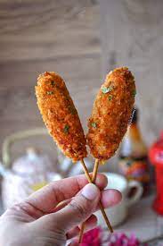 Fried Chicken Popsicles Savory Sweetfood Chicken Starter Recipes Iftar Recipes Veg Snacks