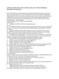 Maybe you would like to learn more about one of these? Kumpulan Soal Lcc 4 Pilar Masnurul