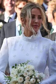 They hired party planner, sarah haywood, whose average wedding costs an astounding £1.2million, according to mail. Ellie Goulding S Wedding Dress Was A Modest Design By Chloe Glamour Uk