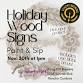 HOLIDAY WOOD SIGN WORKSHOP AT LOG OFF BREWERY event image