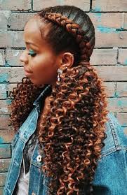 Simply begin with a deep part on the right, from where you'll start weaving a regular french braid until just past your ear, and temporarily secure with a clip. 21 Coolest Cornrow Braid Hairstyles In 2021 The Trend Spotter
