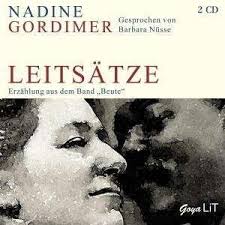Gordimer, Nadine / Nüsse, B: Leitsätze