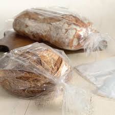 plastic poly bread bags 8 x 15 inches