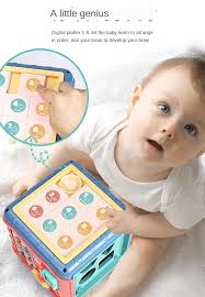 Baby Toys Tambre De Tambor De Seis Lados: Pat, Stack, ¡Aprende  Play!Rompecabezas De Educación Temprana Para Niños De 0 1 Años, Coloridos  Bloques De Mano De Mano, 2024 De 19,13 €