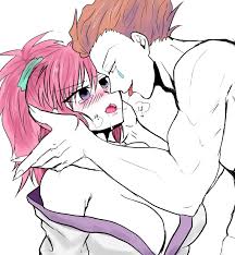 Rule 34 - Blush Blush Lines Clown Clown Boy Clown Makeup Hisoka Morow Hunter  X Hunter Kissing Machi (hxh) Orange Hair Pink Hair Tagme Tied Hair  Touhuumai 5 | 5301822