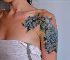 20 Hydrangea Tattoos Hydrangea Tattoo Watercolor Orchid Tattoo Tattoos