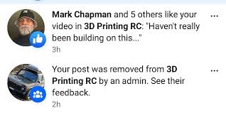 Wtf is wrong with 3dprinted ducks for a rc crawler dashboard admin? At  least u could give me a reason for your pettiness
