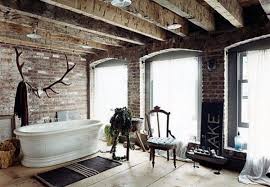 Beautiful Bathroom With Brick Wall Ziegel Badezimmer Wande Aus Backstein Tolle Badezimmer