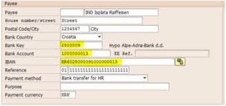 Swift codes for malayan banking berhad (maybank) (bic codes) browse through all available bank swift codes used by malayan banking berhad (maybank). Bank Details Infotype 0009 Country Specific Features For Croatia Sap Help Portal