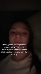 Mental Illness Showering in Dark