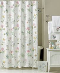 Lenox Cool Shower Curtains Fabric Shower Curtains Butterfly Shower Curtain