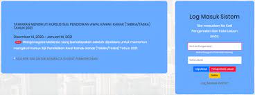 Warganegara malaysia berumur 18 tahun ke atas adalah dipelawa untuk memohon untuk mengikuti kursus yang ditawarkan. Permohonan Kursus Sijil Pendidikan Awal Kanak Kanak Kemas Tahun 2021 Kini Dibuka Edu Bestari
