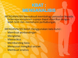 Beberapa orang guru pendidikan islam telah diberi tugasan untuk membina item kbat pt3 dan kbat spm. Kemahiran Berfikir Aras Tinggi Kbat Bagi Guru Sejarah Tingkatan 5 Ppt Download