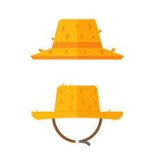 Profession abc coloring book of funny farmer or gardener in overall and baseball cap with apples in hands near the apple tree, with boxes of apples. Farmers Hat Vector Images Over 8 700