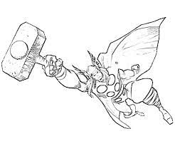Click the marvel thor coloring pages to view printable version or color it online compatible with ipad and android tablets. Thor Coloring Pages Coloring Home