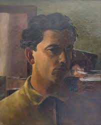 Image of Portrait de Cosmo Clark, 1917 (huile sur panneau) by Kennington,  Eric Henri (1888-1960)