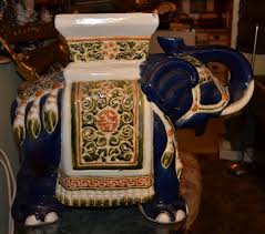 Vintage elephant ganesha bronze doo. Elephant Garden Stool Collectors Weekly