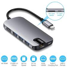 Usb C Hub Alleasa Usb Hdmi Usb Hub