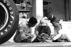 bucknum and mechanics monza 1964 honda classic racing cars classic racing