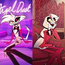 If people ship Charlie and Angel dust together, I won't accept any other  ship name than Charlie's Angels. : r/HazbinHotel