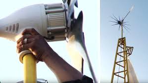Inde Pour Le Prix D Un Ordi Cette Eolienne Alimente Toute Une Maison En Energie Video Eolienne Verticale Electricite Et Produire Son Electricite
