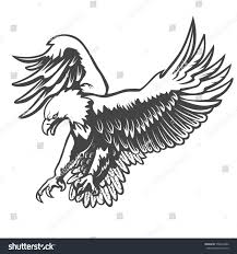 Black And White Eagle Tattoo Designs Pin By My Info On Con đường đạo Eagle Drawing Eagle Emblems Eagle Vector