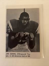 Jim Gunn USC Trojans 1969 S&S Football Pictorial CO Panel