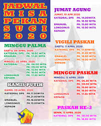 Edisi baru minggu prapaskah iv tahun b 14 maret 2021 mazmur tanggapan dan bpi ref 082. Paskah Gereja Katolik Katedral Denpasar