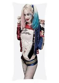 Belt blonde bracelet bullet dc comics girl. Harley Quinn Margot Robbie Dakimakura Full Body Pillow Case Pillowcase Cover Ebay