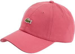 Supreme Lacoste Pique 6 Panel Pink