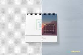 Free Table Calendar Mockup On Behance Table Calendar Desk Calendar Mockup Calendar