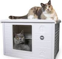 RHRQuality Maison pour Chat Villa de Luxe – pour l'intérieur ...