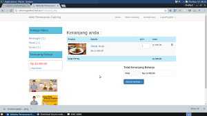 Check spelling or type a new query. Download Aplikasi Pemesanan Catering Online Dengan Php Gratis