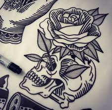 Skull Rose Tattoo Tattoo Designs Arm Tattoos For Guys Tattoos