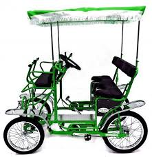 Surrey Bike Four Wheel Bike 2 4 Person Bicycle Surrey Cycle Bike Pedal Cars Go Kart Frame