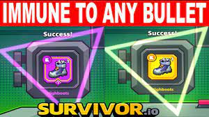 Survivor.io High boots - How to Become Immune To Any Bullet - YouTube
