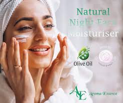 Pure Natural Olive And White Rose Moisturising Night Face Cream