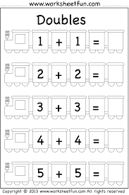 Addition Doubles Kindergarten Subtraction Worksheets Kindergarten Math Worksheets Math Addition Worksheets