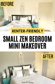 We all love a good makeover… it's why home and garden television exists, after all. Small Bedroom Makeover Before And After Arts And Classy Budget Bedroom Makeover Small Bedroom Makeover Small Master Bedroom
