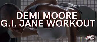 The demi moore workout included real navy seal training, combined with a lot of strength, cardio, and martial arts. Demi Moore G I Jane Workout Working With A Navy Seal Instructor