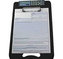 Saunders Polypropylene DeskMate II Storage Clipboard, Legal, Black, 8 1/2"  x 12"