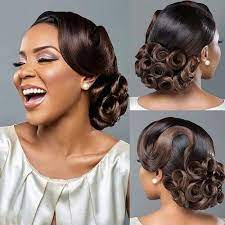 Frisuren 2020 Hochzeitsfrisuren Nageldesign 2020 Kurze Frisuren Natural Hair Bun Styles Nigerian Wedding Hairstyles Black Brides Hairstyles