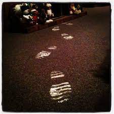 Santa Came Santa Footprints Cheap Christmas Trees Christmas Footprint Crafts