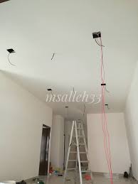 Lampu merupakan salah satu sumber kehidupan yang penting ada di rumah sebagai penerangan. Wiring Rumah Kedai Bangunan Point Lampu Yg Tlah Siap Ditarik Facebook