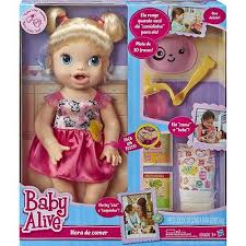 Foto 4 Boneca Baby Alive Hora De Comer Loira Hasbro Brinquedos Para Meninas Bonecas Our Generation Festa Baby Alive