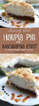 Step 2 in a medium saucepan, whisk together milk, coconut milk and 1 cup sugar. Haupia Pie Recipe Is An Insanely Good Hawaiian Pie Macadamia Nut Crust Is Covered In Chocolate Coconut Filling And Anothe Haupia Pie Haupia Recipe Nut Recipes